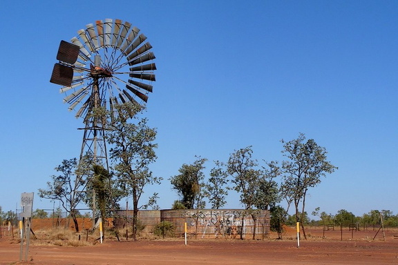 Wasserpumpe im Outback