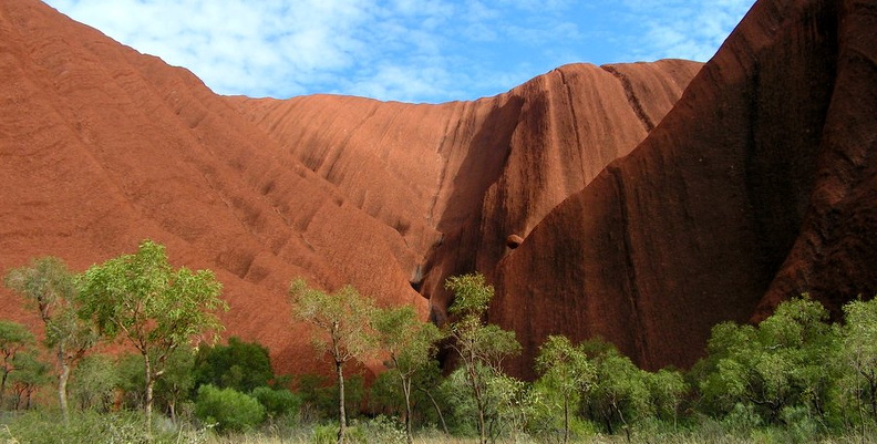 Und einmal um den Uluru herum