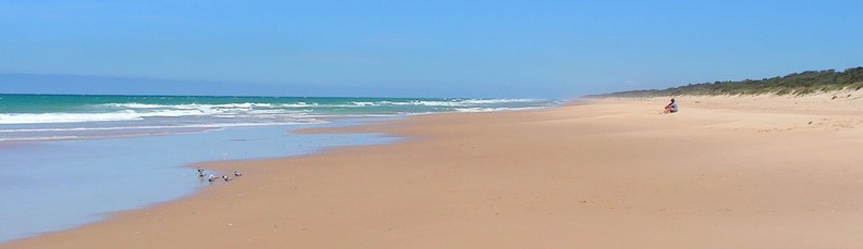 90 Mile Beach; tatsächlich 151 km lang